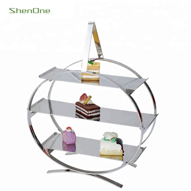 Décoration de buffet en acier inoxydable SNZT-031