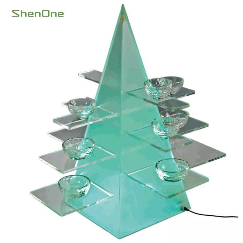 Décoration de buffet en acier inoxydable SNZT-031