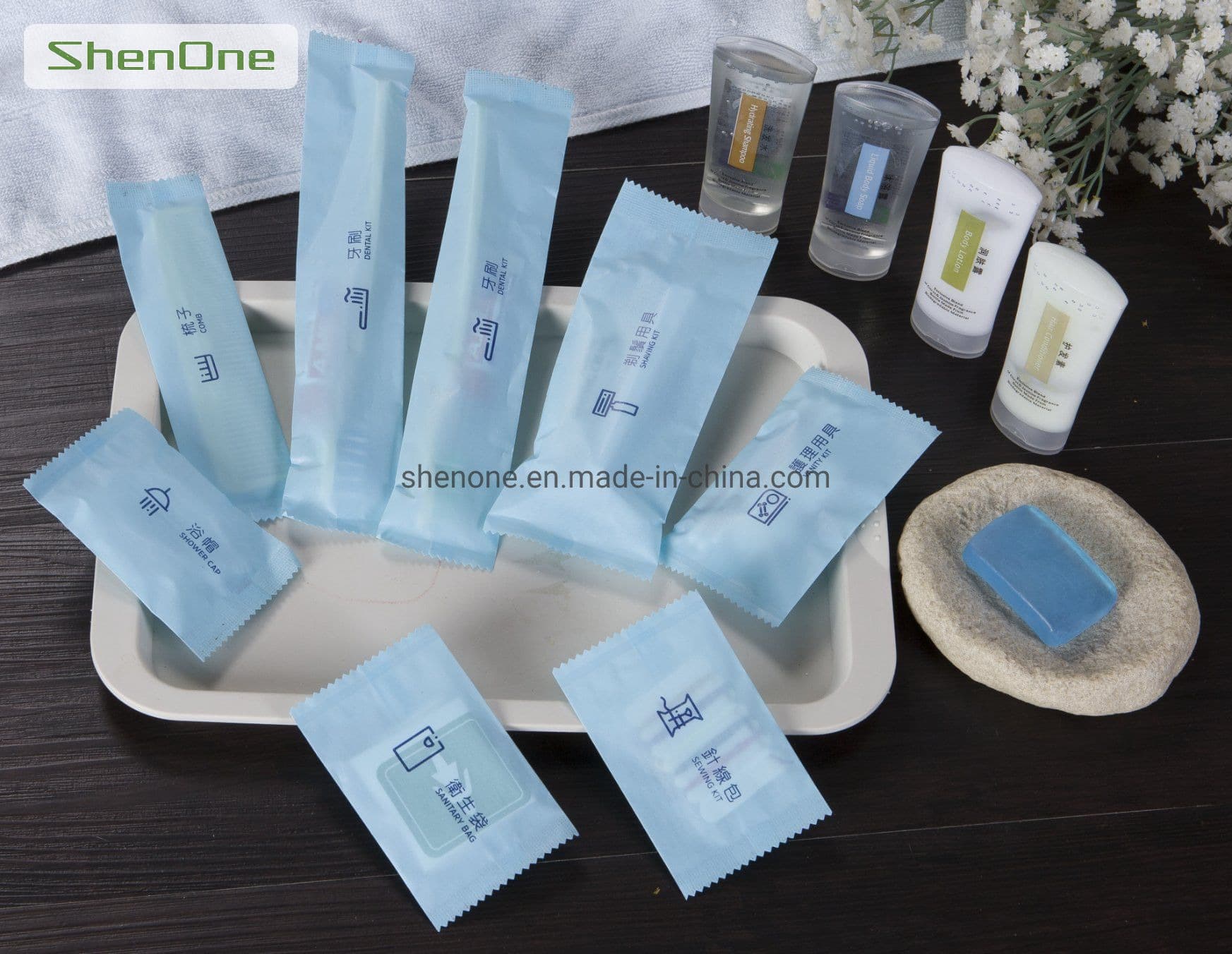 Disposable Guest Room Amenities in Plastic Bags SNYP-0015