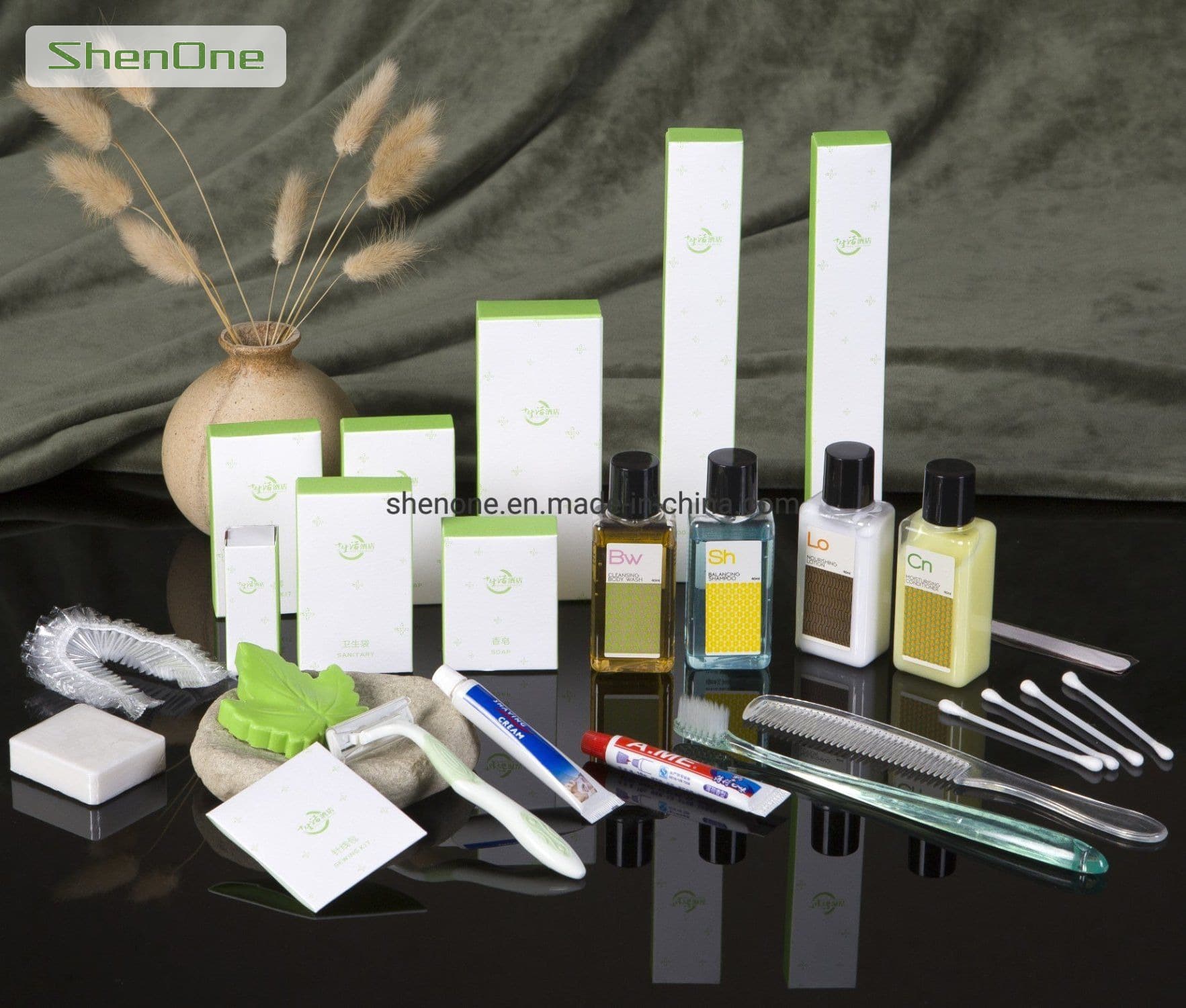 Eco-Friendly Paper Box for Guest Room Disposable Amenities SNYP-0016
