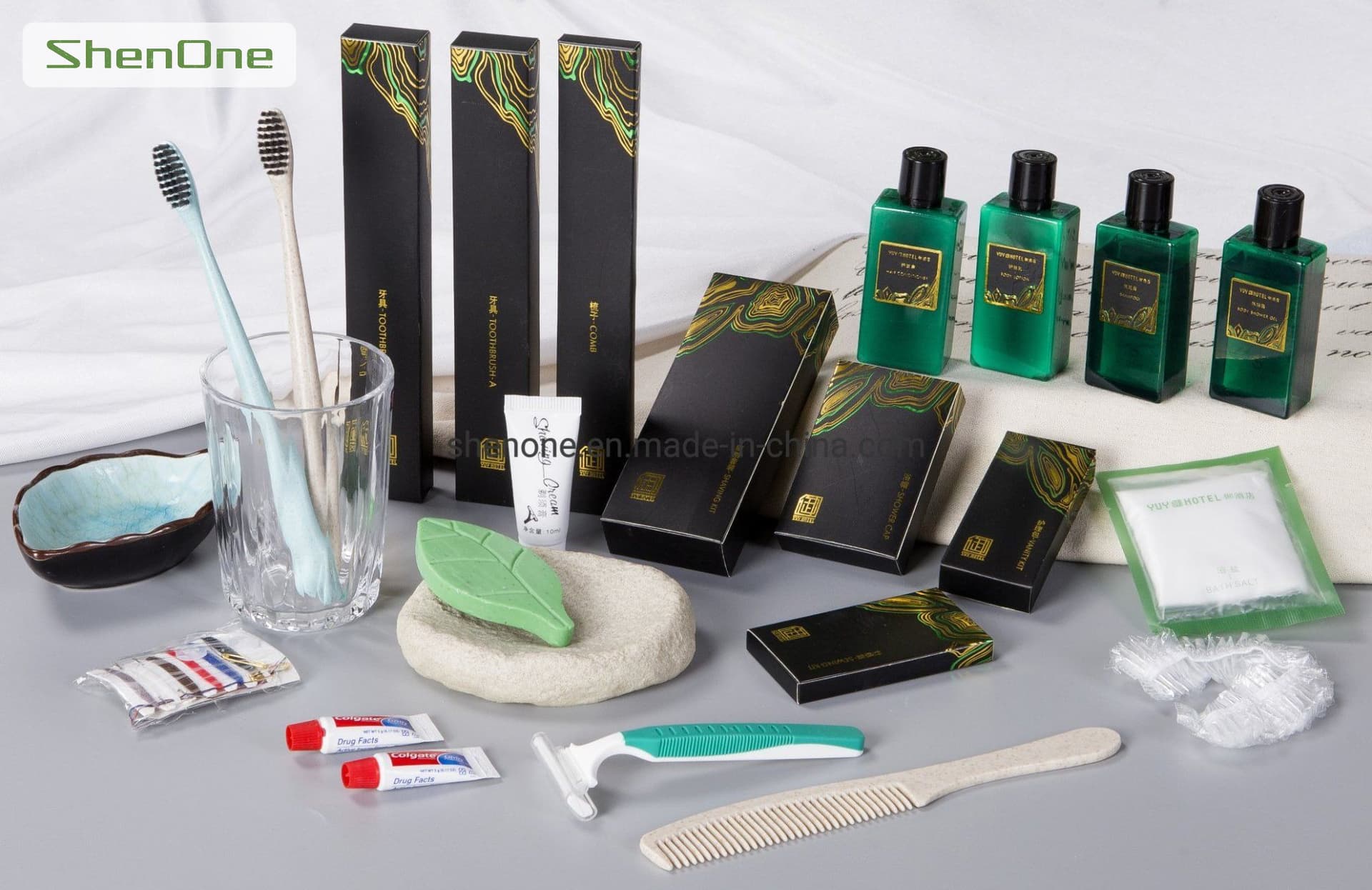 Eco-Friendly Paper Box for Guest Room Disposable Amenities SNYP-0016