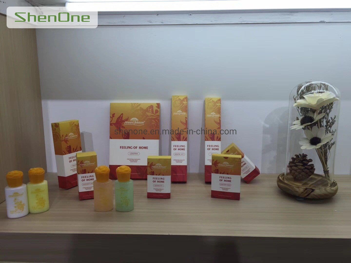 Eco-Friendly Paper Box for Guest Room Disposable Amenities SNYP-0016