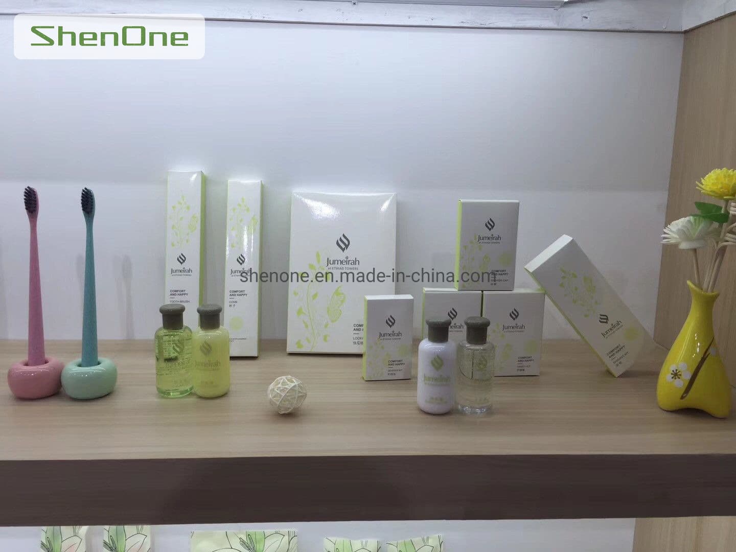 Eco-Friendly Paper Box for Guest Room Disposable Amenities SNYP-0016