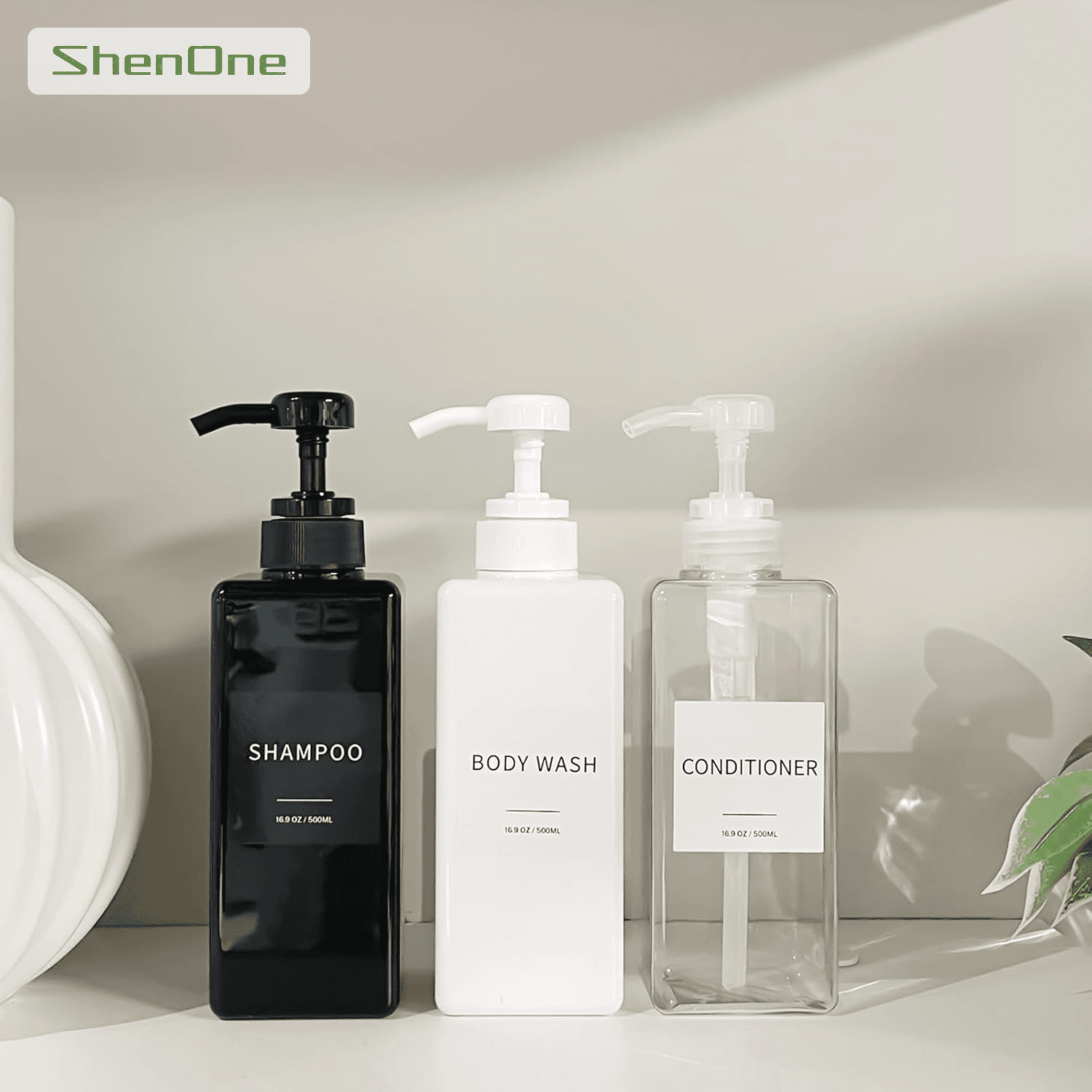 Hotel Shampoo and Conditioner Bottle SNYT-0033