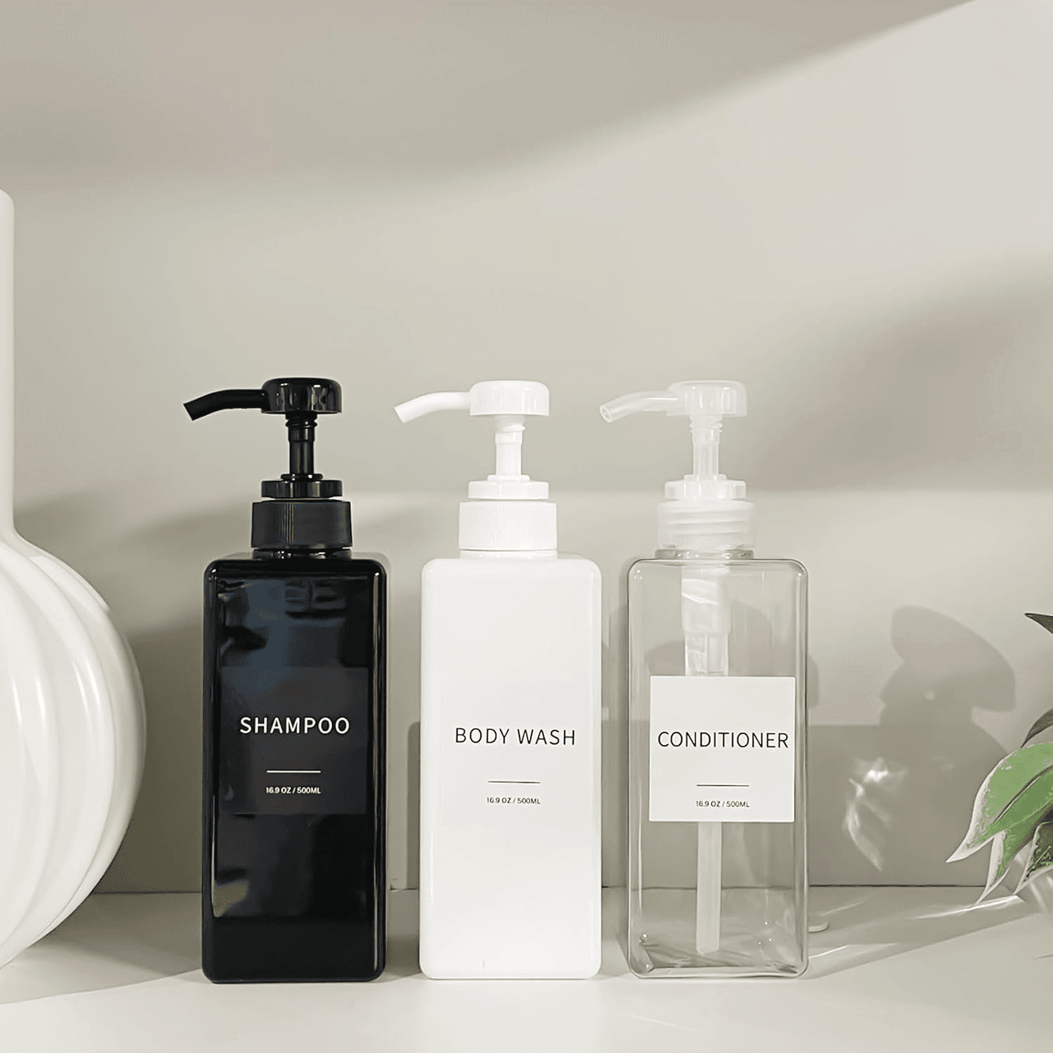 Hotel Shampoo and Conditioner Bottle SNYT-0033