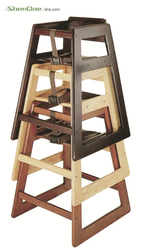 Wooden Baby Chair for Hotels SNBB-0020