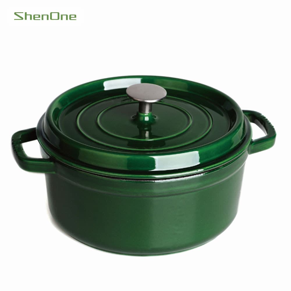 Olla de hierro fundido de colores para bufé SNCL-01015