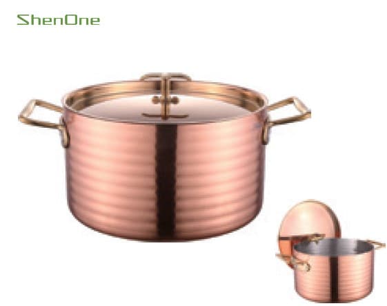 Olla de hierro fundido de colores para bufé SNCL-01015