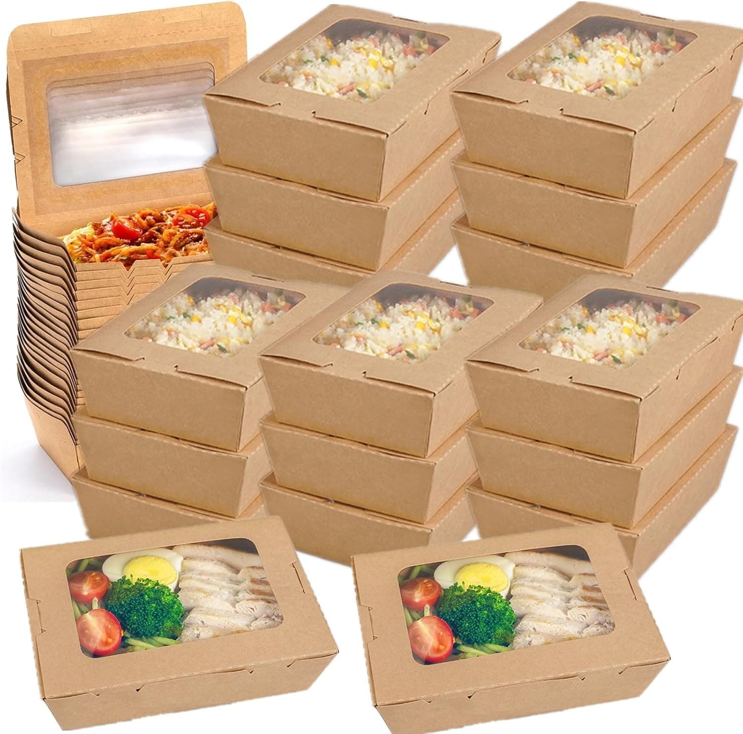 Bamboo Knife, Fork, and Spoon Set—Disposable Plastic Tableware SNCYYCX-001