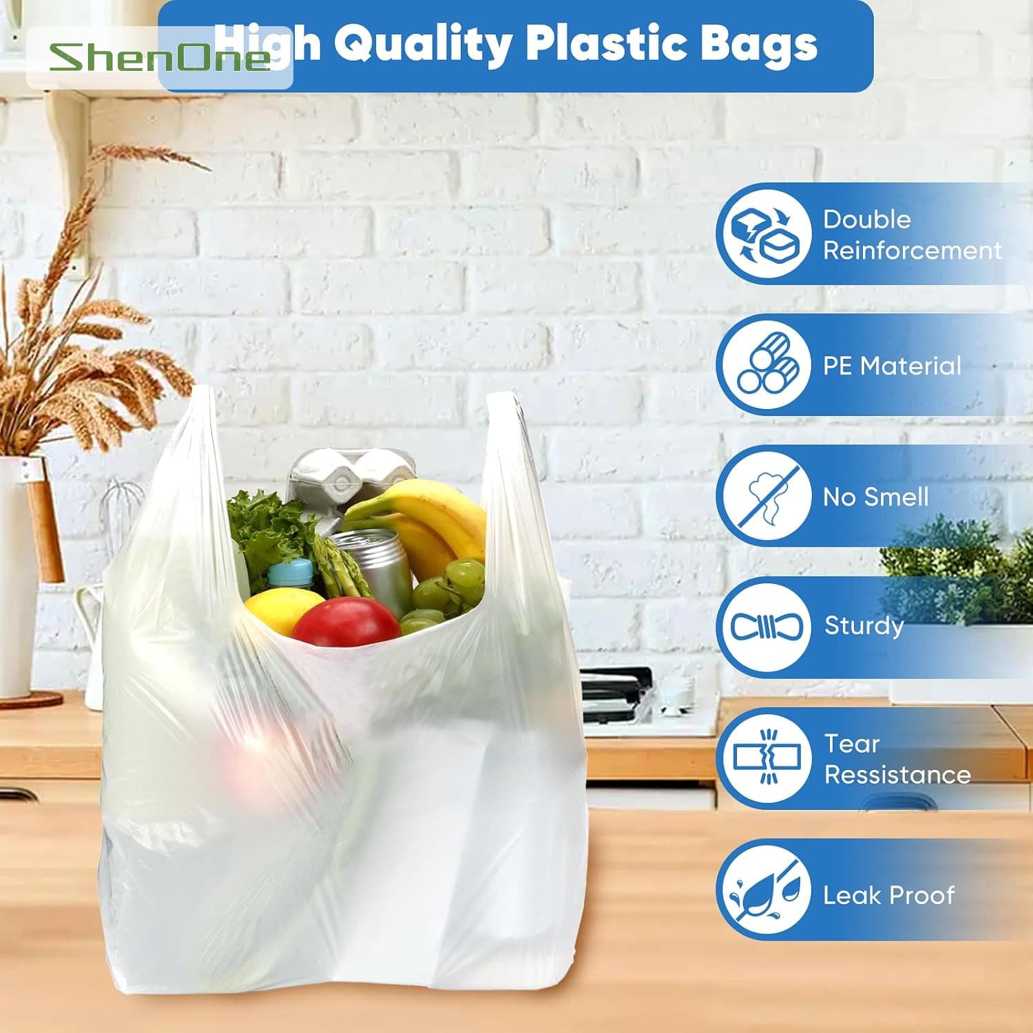 Sacs en non-tissé, sacs en toile, sacs en plastique SNDZ-001