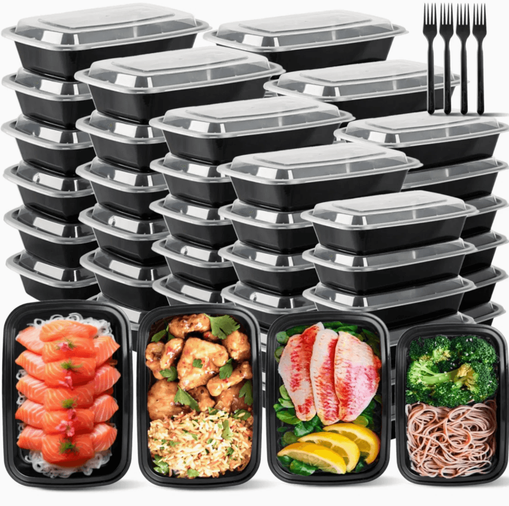 Airline-Grade Plastic Meal Container SNHK-0066