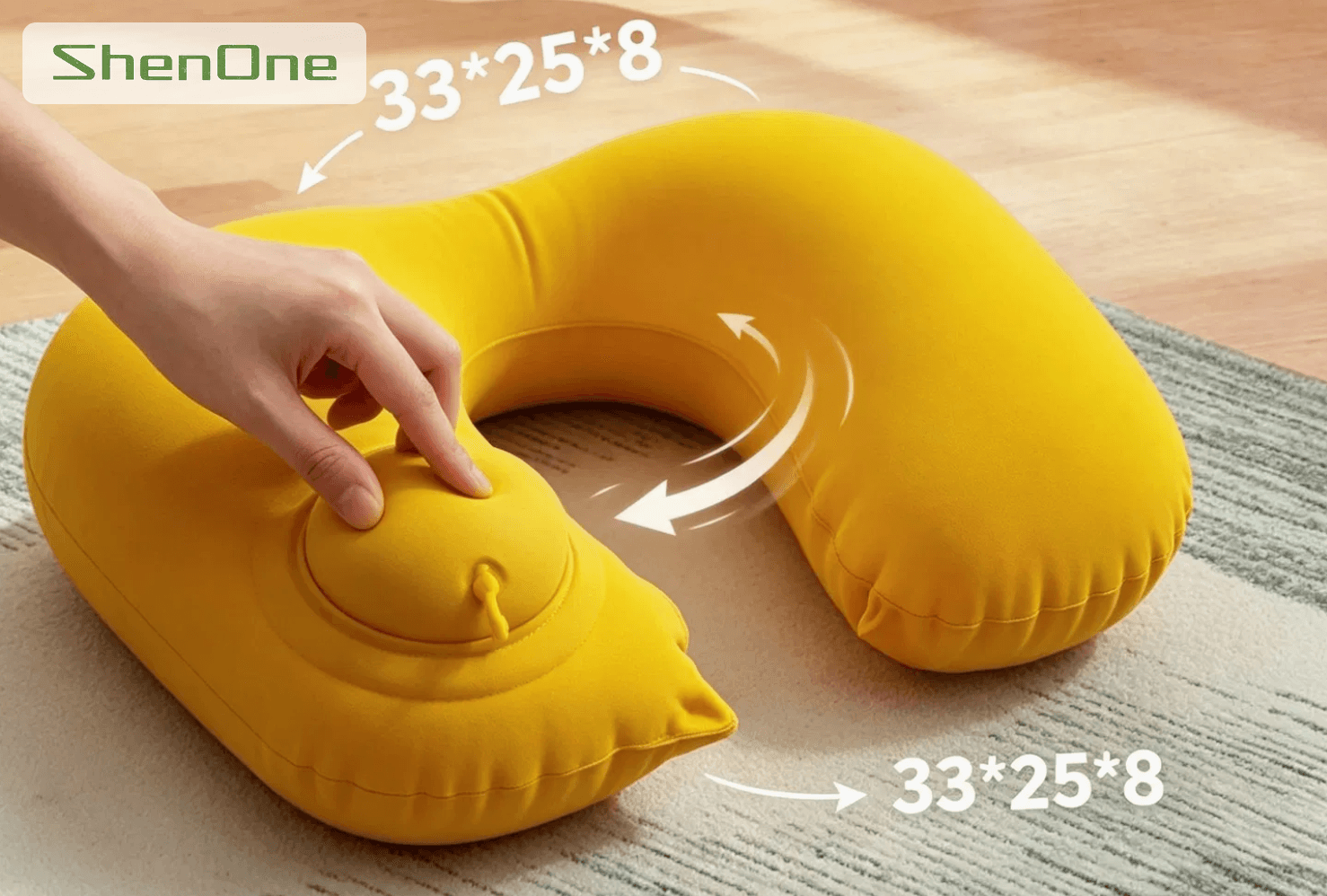 Inflatable Travel Pillow SNHK-0075