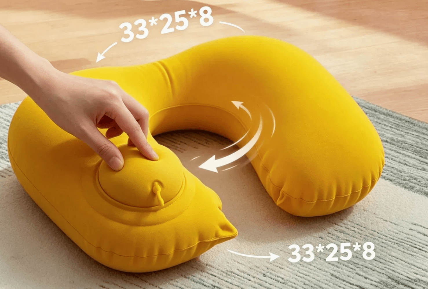 Inflatable Travel Pillow SNHK-0075