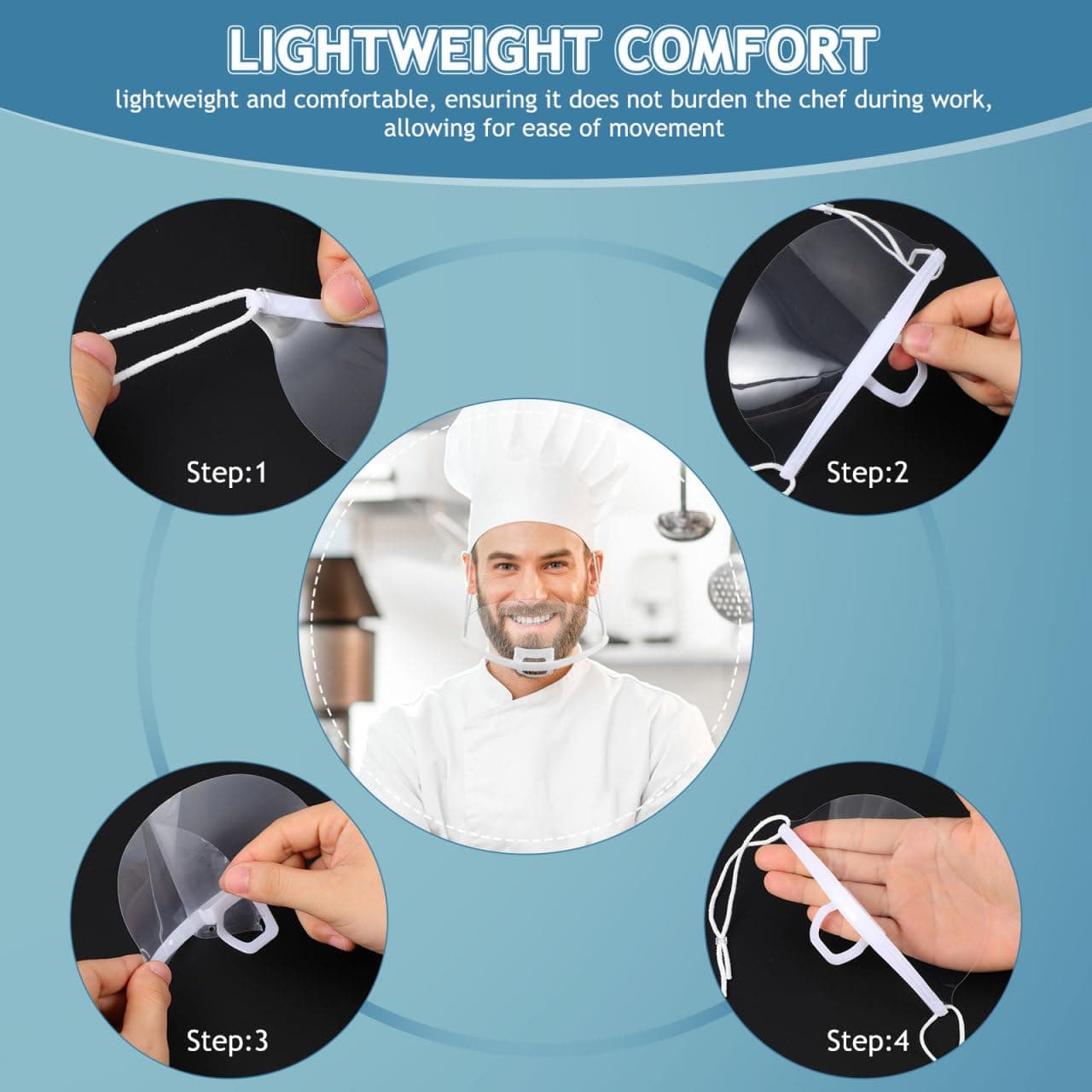 Non-Woven Fabric Mask, Face Shield, and Dust Cover SNKZMZ-001