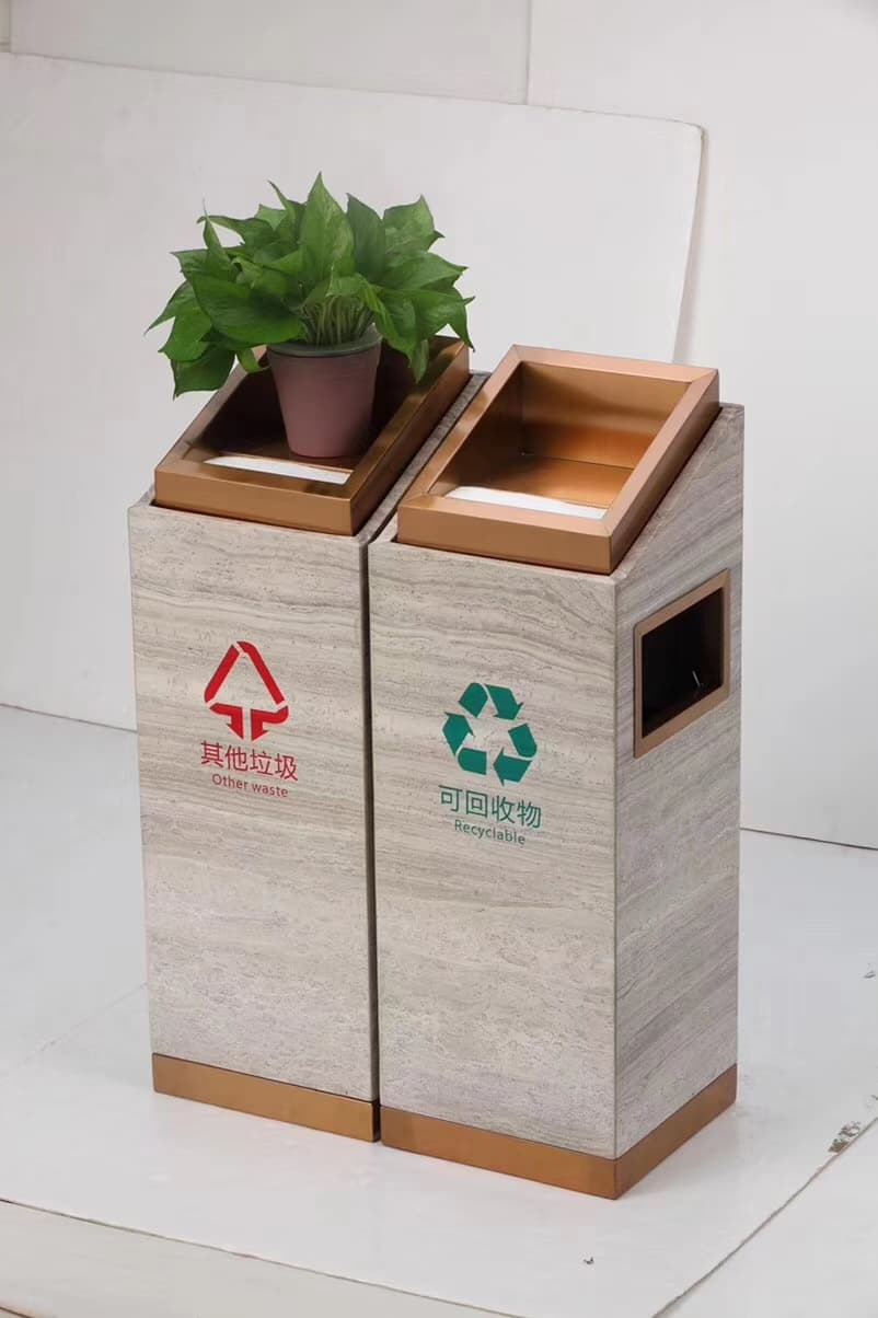 Hotel Outdoor Trash Can SNLT-0025