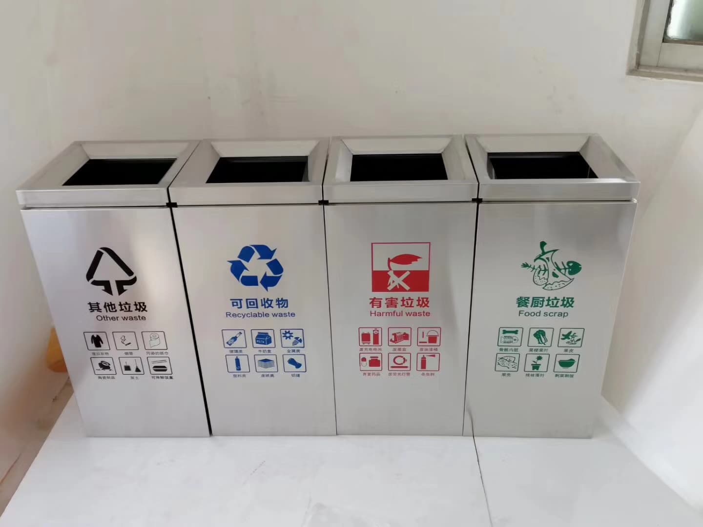 Hotel Outdoor Trash Can SNLT-0025