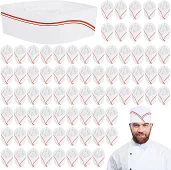 Non-woven Hats, Canvas Hats, Paper Hats, Chef's Hats SNMZ-001