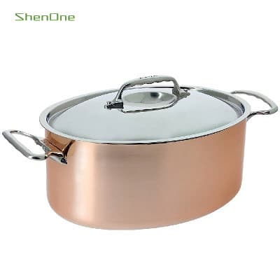 Casseroles en cuivre de BUYER SNTG-001