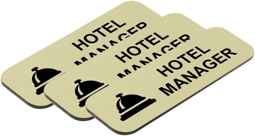 Hotel Employee ID Badge