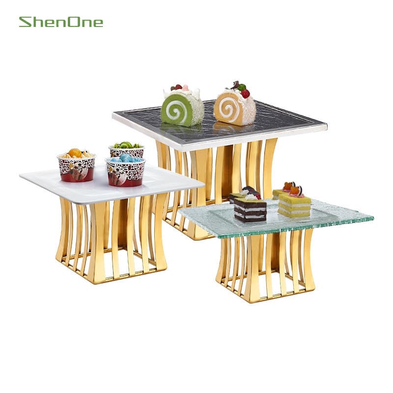 Buffet-Dekoration aus Edelstahl SNBJ-021