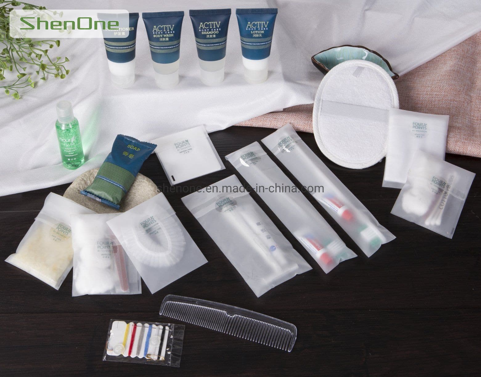 Disposable Guest Room Amenities in Plastic Bags SNYP-0015