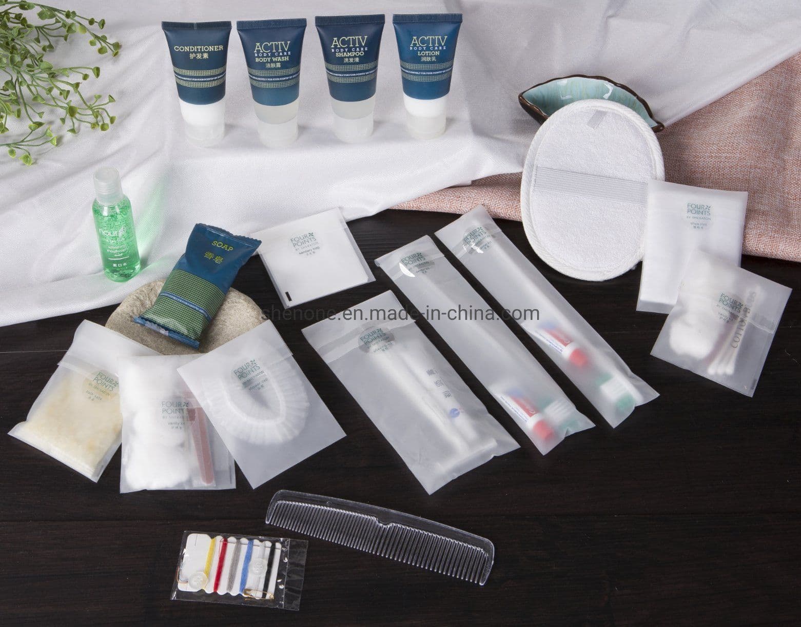 Disposable Guest Room Amenities in Plastic Bags SNYP-0015