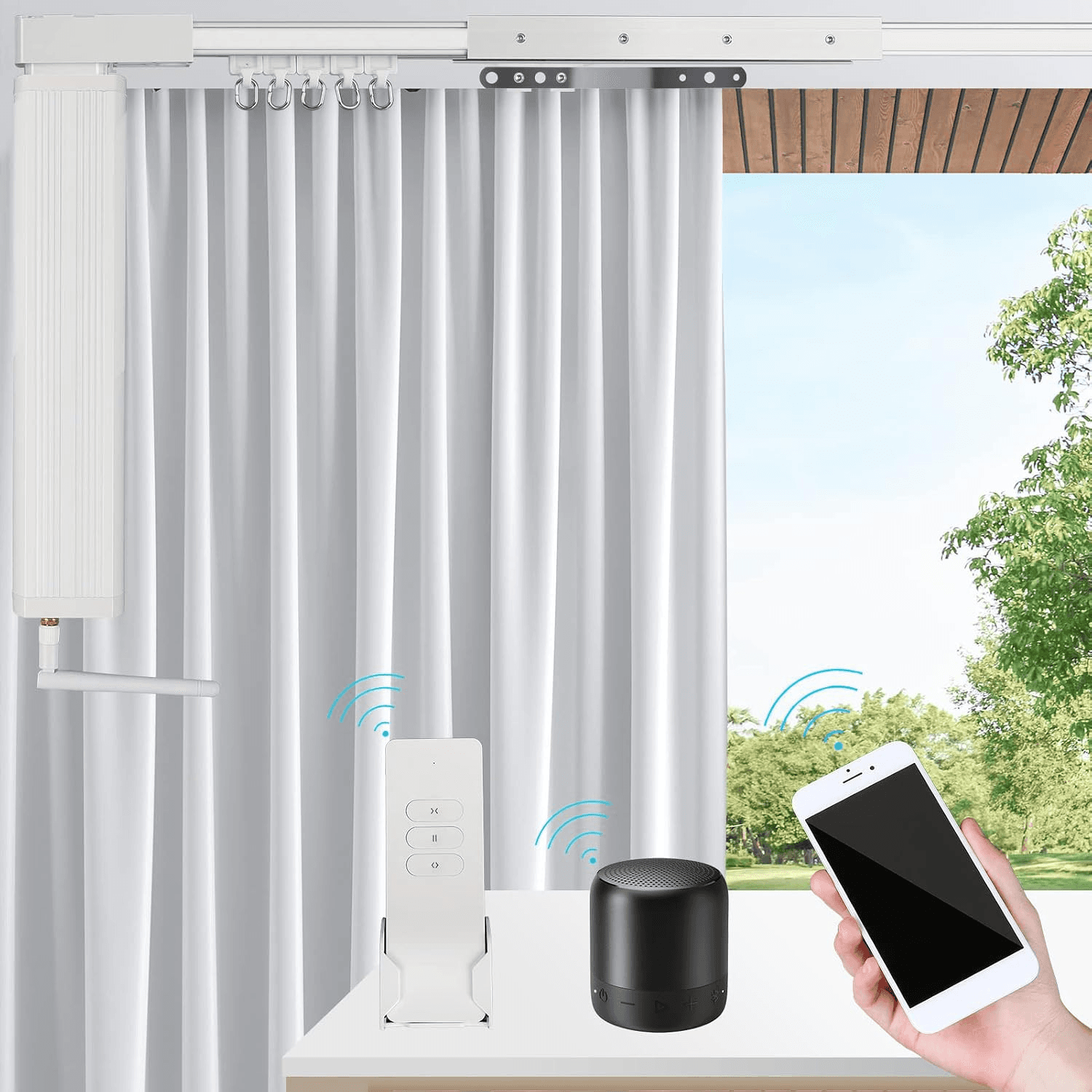 Motorized Curtains
