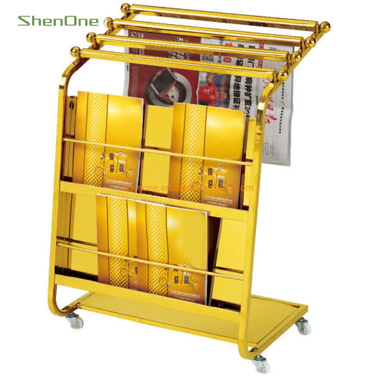 Hotel Newspaper Rack SNBK-0014